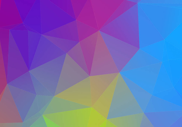 Abstraktní barevné trojúhelníkové pozadí. 3D vykreslování trojúhelníky moderní pro pozadí tapety a obchodní šablony. - Fotografie, Obrázek