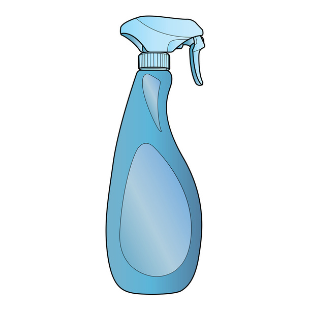 Spray vector botella
 - Vector, Imagen