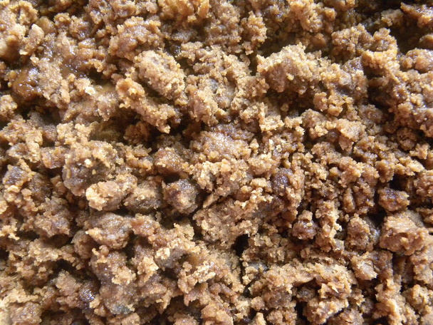 Colore marrone Granuli di jaggery canna da zucchero - Foto, immagini