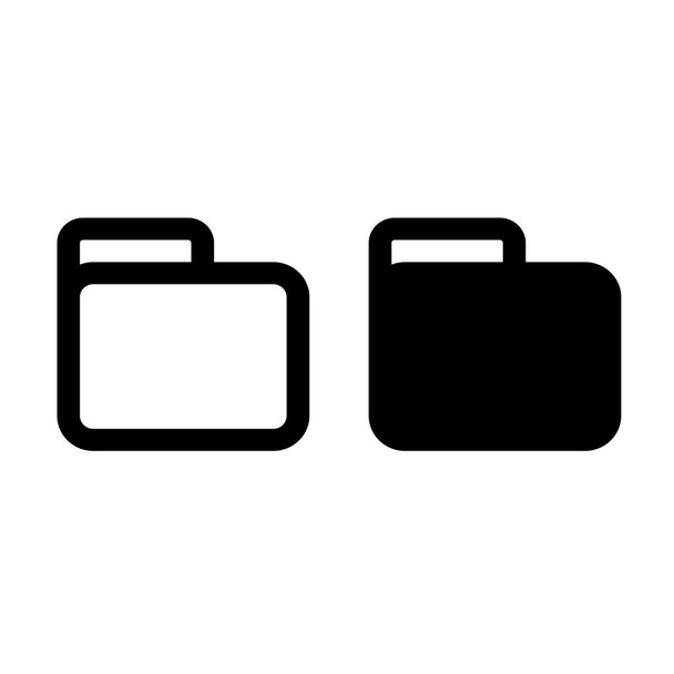 Folder icon images vector illustration - Вектор, зображення