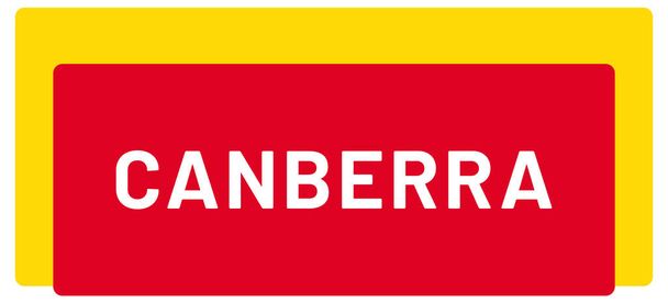 web Label Sticker Canberra - Фото, изображение