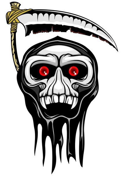 Reaper's head - Vector, Image