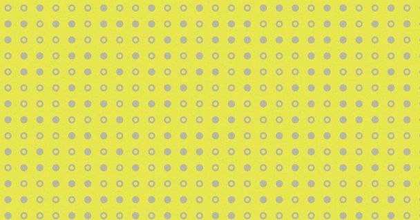 abstract colorful halftone dots generative art background illustration - Vector, Image