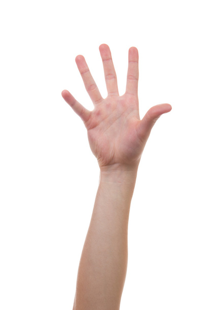 ανύψωση των χεριών και την αρπαγή για άλλα χέρια - Φωτογραφία, εικόνα