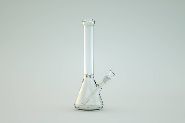 glass bong close-up smoking weed cannabis marijuana buds - 写真・画像