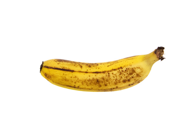 fresh ripe banana isolated on white background - Foto, afbeelding