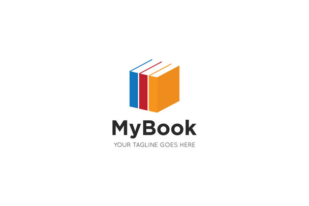 modern book logo and icon vector illustration design template - Vector, Image