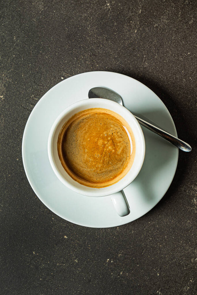 cup of coffee, top view - Fotografie, Obrázek