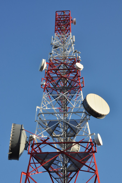 a távközlési torony építése - Fotó, kép
