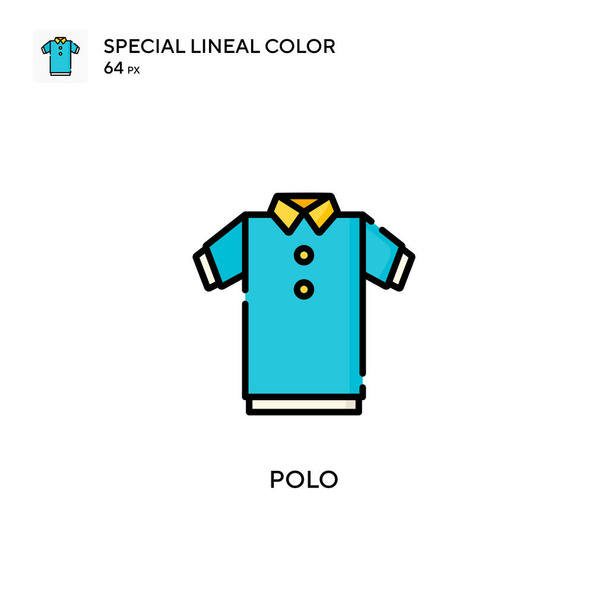 Polo Shirt Design Vector White Blue Colors Stock Illustrations