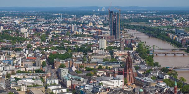 Frankfurt am Main - panorama - Photo, Image