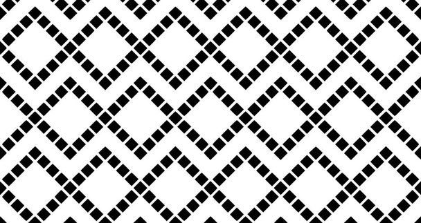naadloos patroon moderne stijlvolle abstracte textuur achtergrond naadloos, rooster, zwart, patroon, textuur, abstract, modern, stijlvol, geometrisch, vector - Foto, afbeelding