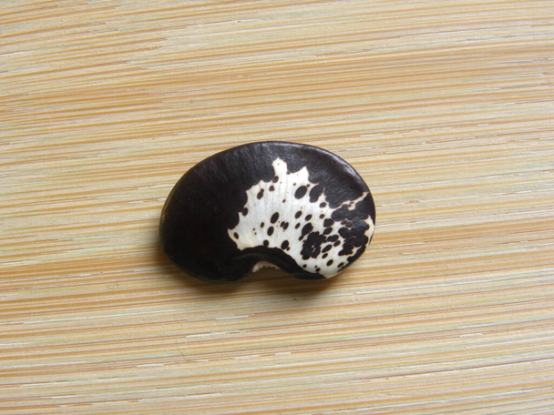 Черный цвет сырой весь сухой пятнистый боб Лимы - Фото, изображение