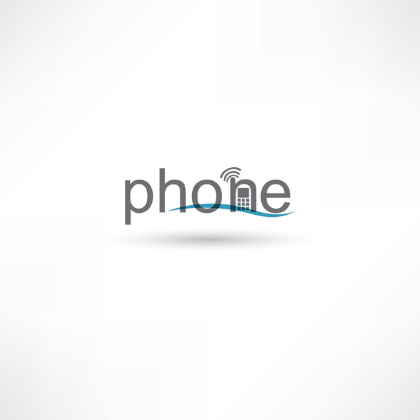 Phone spelling letters - Vector, Image