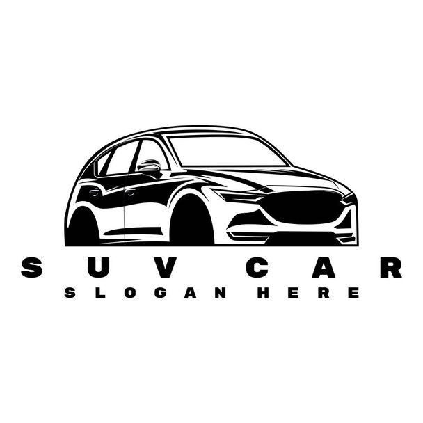 SUV Oto Logosu DESIGN VECTOR - Vektör, Görsel