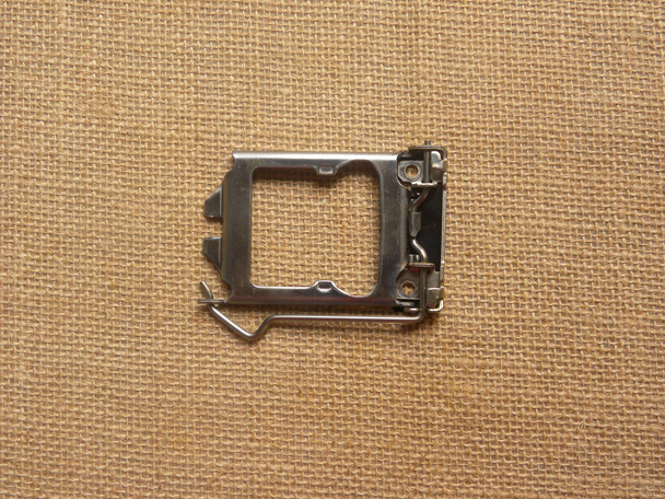 Morsetto socket CPU computer in acciaio inox - Foto, immagini