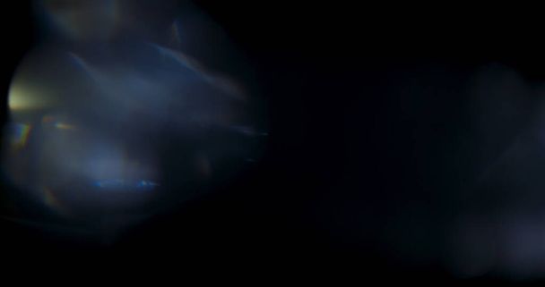 Prism Gökkuşağı Işığı Siyah Arkaplan 'da - Fotoğraf, Görsel