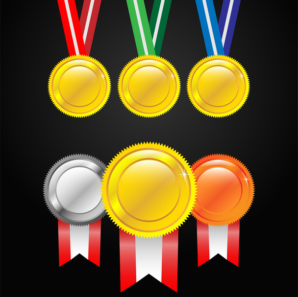 Medal at the background - Vector, Image