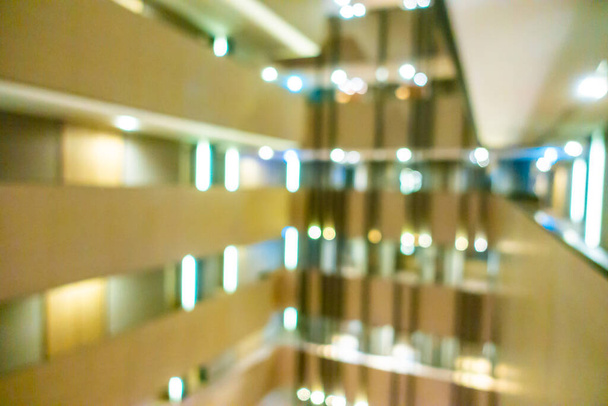 Абстрактный размытый интерьер роскошного вестибюля отеля для фона - Фото, изображение