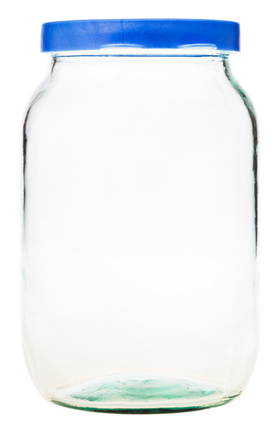 fechado frasco de vidro Gallon isolado
 - Foto, Imagem