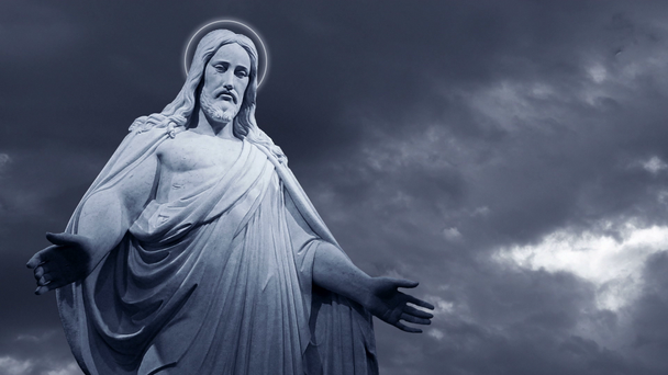 Pomnik Jezusa Chrystusa - Materiał filmowy, wideo