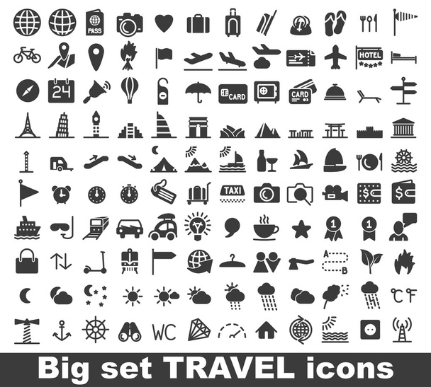 Travel icon - Vector, Image