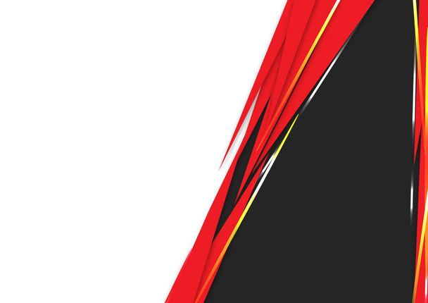 fondo abstracto textura diseño, cartel, banner negro fondo rojo, rayas rojas y formas. - Foto, imagen