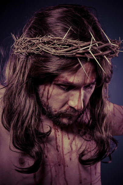 Jesus Christ on the cross - 写真・画像