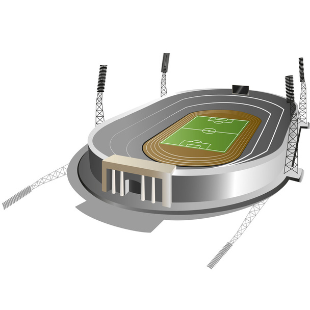stadion - Vector, afbeelding