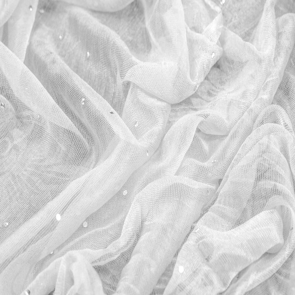 tekstuuri, tausta, muotoilu, läpinäkyvä valkoinen kangas värillinen glitter, tunnettu sen kirjasto klassinen ja moderni muotoilu. - Valokuva, kuva