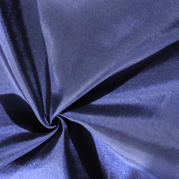 Фоновая текстура, узор, синяя шелковая ткань, декоративный дизайн. - Фото, изображение