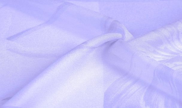 Texture, fond, motif, tissu de soie, lilas. Vos projecteurs seront apaisés, ce tissu délicat aux couleurs pastel suscitera illusion et fantaisie. - Photo, image