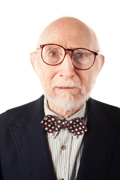 Expressive Senior Man - Foto, afbeelding