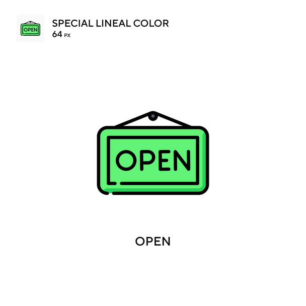 Rollerblade Speciale icona a colori lineari. Illustrazione modello di design simbolo per elemento web mobile UI. Pittogramma moderno a colori perfetto sul tratto modificabile. - Vettoriali, immagini