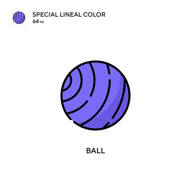 Kísérlet Speciális lineáris szín ikon. Illusztráció szimbólum design sablon web mobil UI elem. Tökéletes szín modern piktogram szerkeszthető stroke. - Vektor, kép