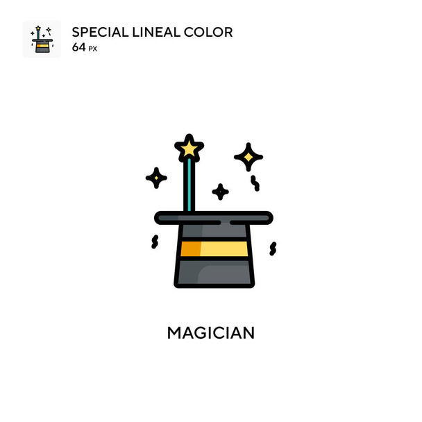 Earth-7 Special lineal color icon. Illustration symbol design template for web mobile UI element. Perfect color modern pictogram on editable stroke. - Vector, Image