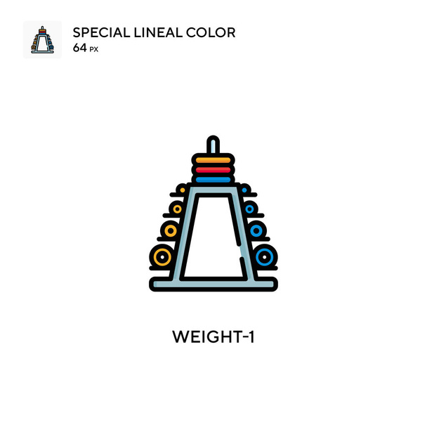 Weight-1 Simple vector icon. Perfect color modern pictogram on editable stroke. - Vector, Image