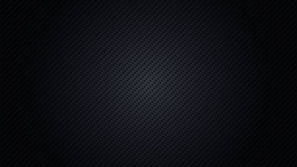 Dark background with lighting. Carbon fiber texture, vector illustration. - Vector, Image
