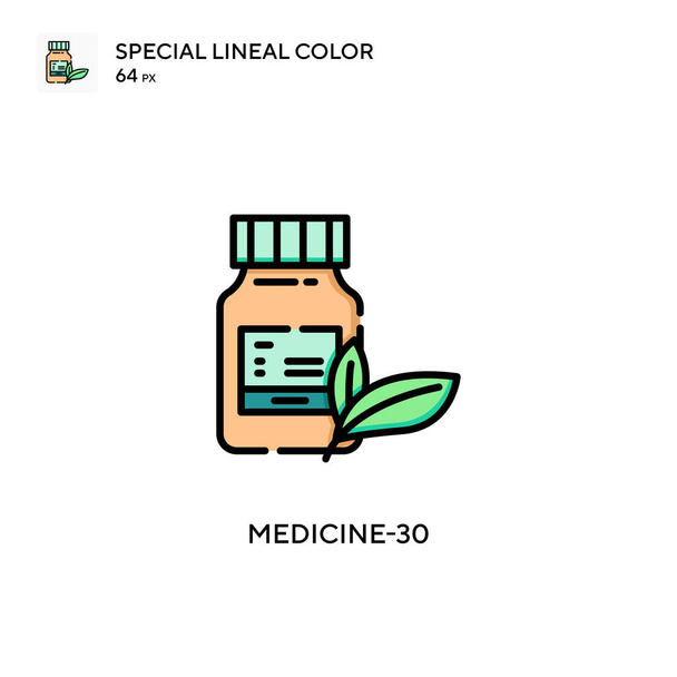 Medicine-30 Simple vector icon. Perfect color modern pictogram on editable stroke. - Vector, Image