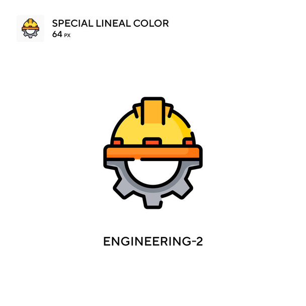 Engineering-2 Simple vector icon. Perfect color modern pictogram on editable stroke. - Vector, Image