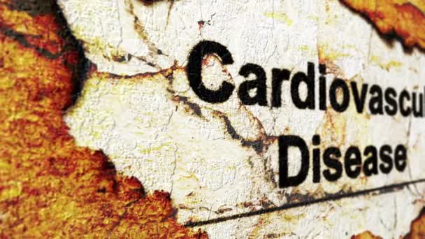 Concepto de enfermedad cardiovascular - Metraje, vídeo