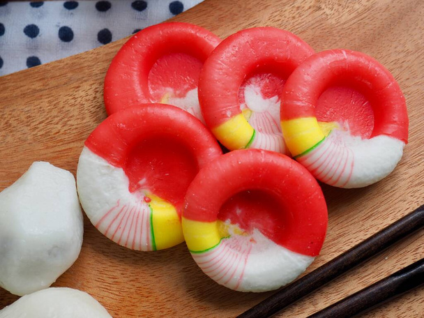 Circulaire vorm Koreaanse traditionele snoep - Foto, afbeelding