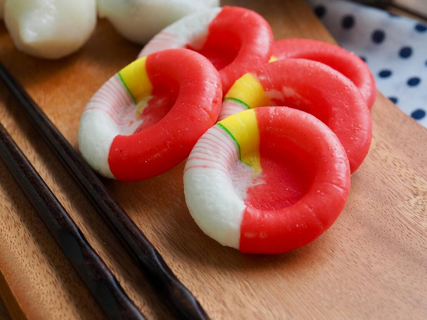 Okrągły kształt Koreański tradycyjne cukierki - Zdjęcie, obraz