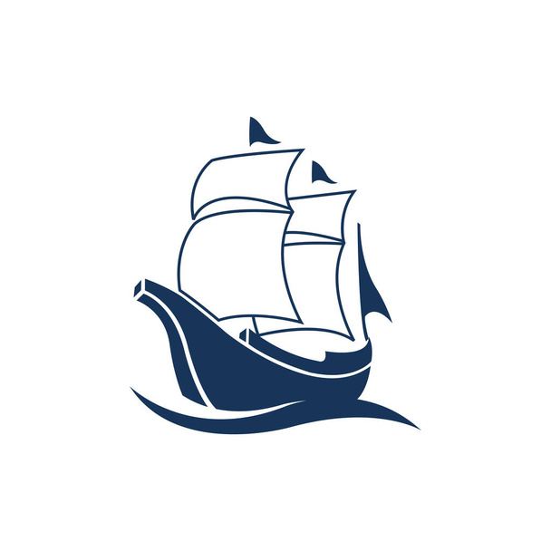 帆船のベクトル図 - ベクター画像