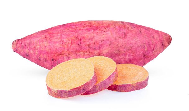 patate d'igname isolée sur fond blanc - Photo, image