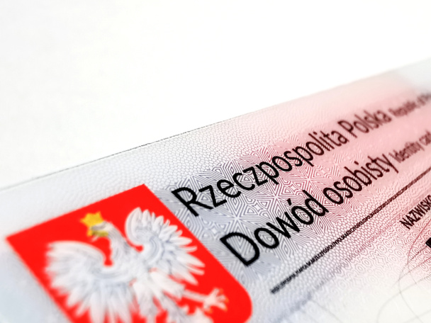Закрытие польского удостоверения личности - Фото, изображение