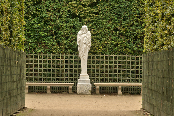 Fransa, versailles Sarayı parkta Mermer heykel - Fotoğraf, Görsel