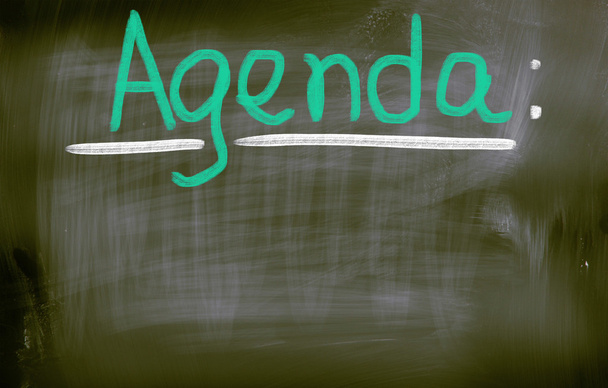 Agenda Concept - Foto, afbeelding