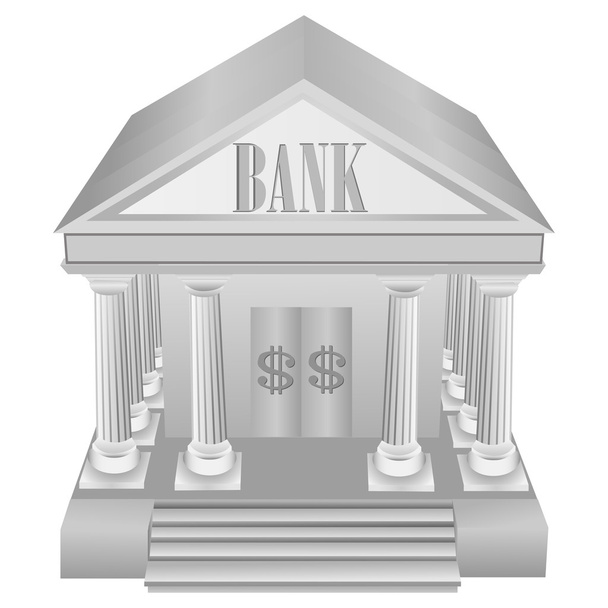 Bank - Vektor, Bild