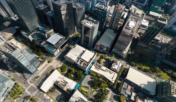 Bonifacio Global City, Taguig, Metro Manila - Clean and well designed urban planning. Organized grid layout and properly zoned buildings. Concept of business or economy. - Photo, Image